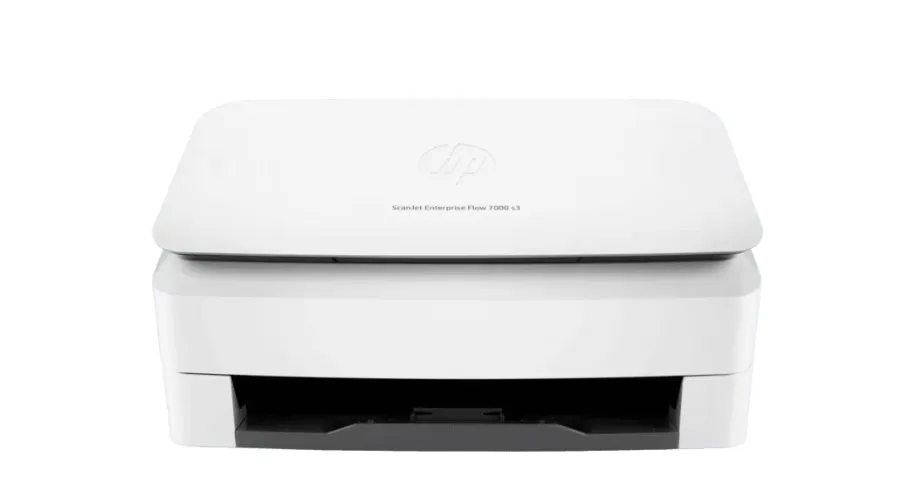 ESCÁNER HP SCANJET ENTERPRISE FLOW 7000 S3 ESCÁNER DE ALIMENTACIÓN POR HOJAS, RESOLUCIÓN 600 DPI, 75 PPM, DÚPLEX AUTOMÁTICO, ADF 80 HOJAS